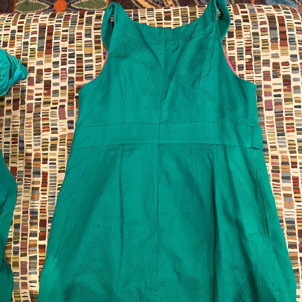 Robbie Bee Signature Green shift dress 16w